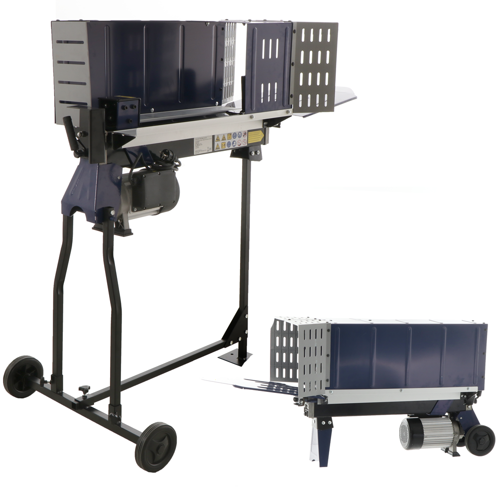 bullmach bm ls e 5 h liegender holzspalter 2in1 mit elektromotor spaltkraft 5 t