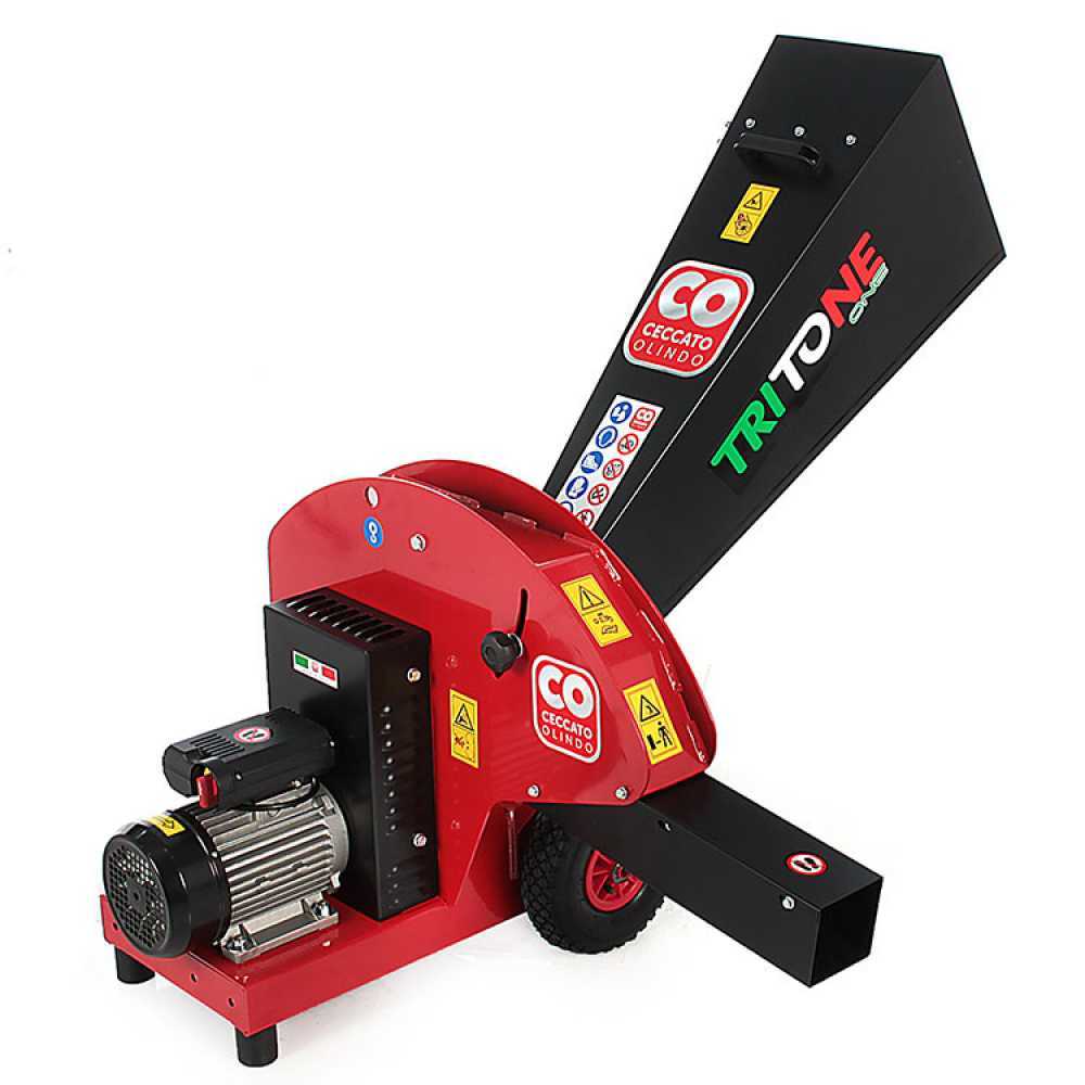 ceccato tritone one elektro häcksler 230v motor