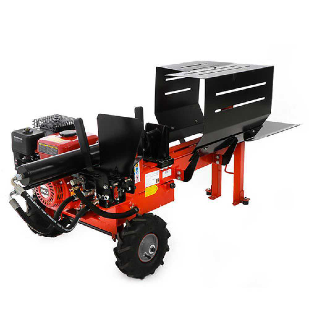 geotech ls12 50 hg liegender benzin holzspalter 12 t