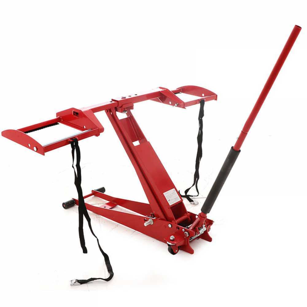 heber für rasentraktor, hebevorrichtung, hebeplattform max 800 kg