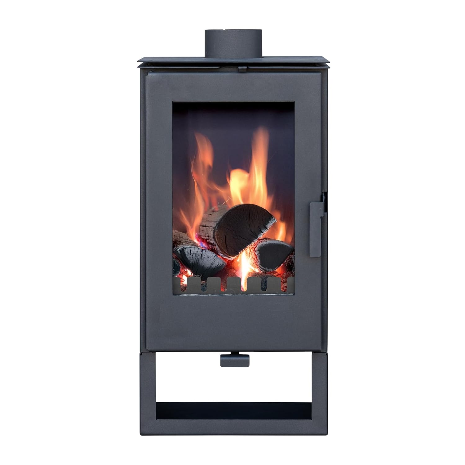 Kaminofen holzofen ALAZ K8M Schwarz 9 kW