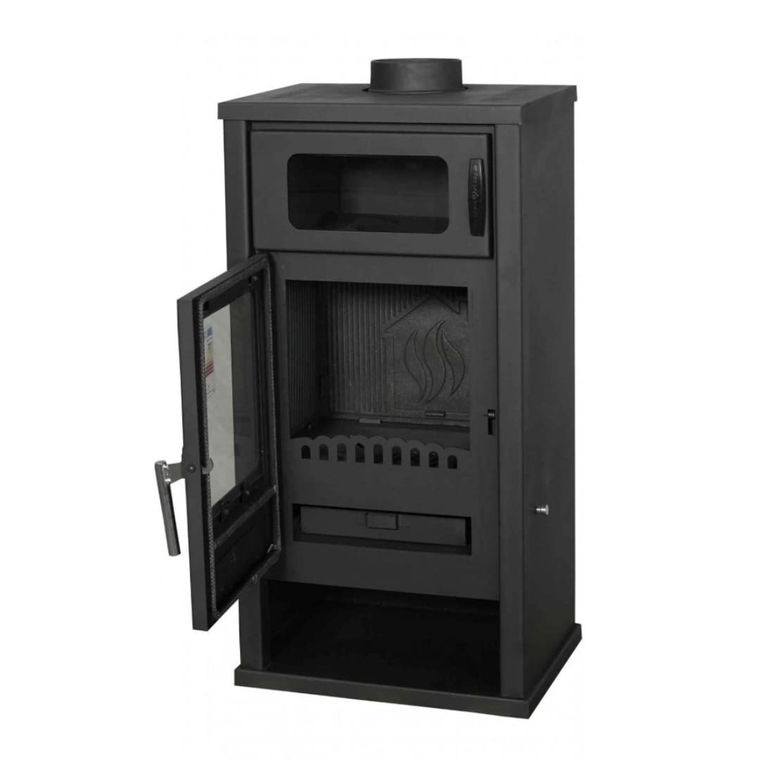 Kaminofen Holzofen mit Backofen BALKAN ENERGY Troy 78kW Kaminofen Holzofen mit Backofen BALKAN ENERGY Troy 7.8kW