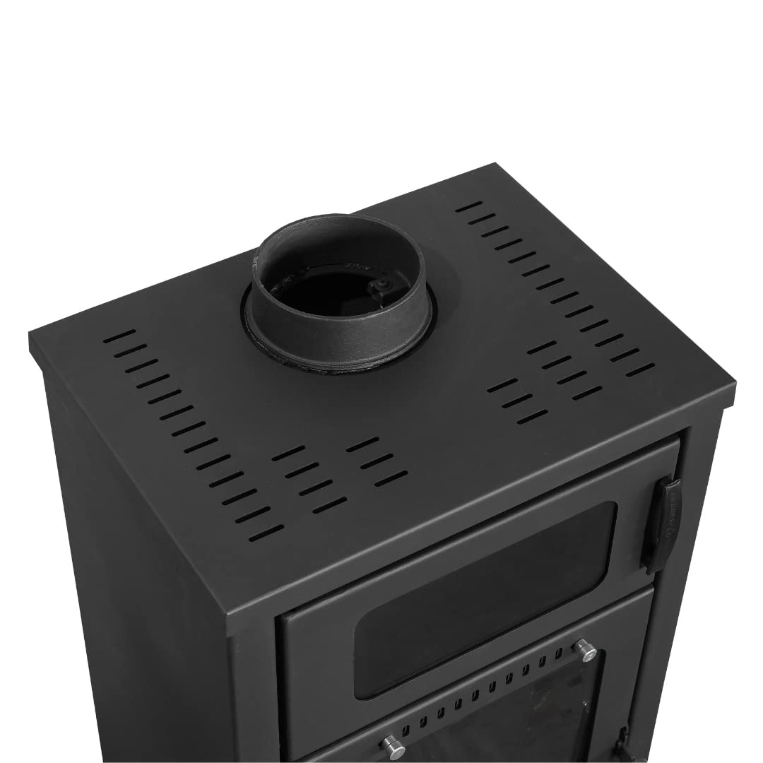 Kaminofen Holzofen mit Backofen BALKAN ENERGY Troy 78kW Kaminofen Holzofen mit Backofen BALKAN ENERGY Troy 7.8kW