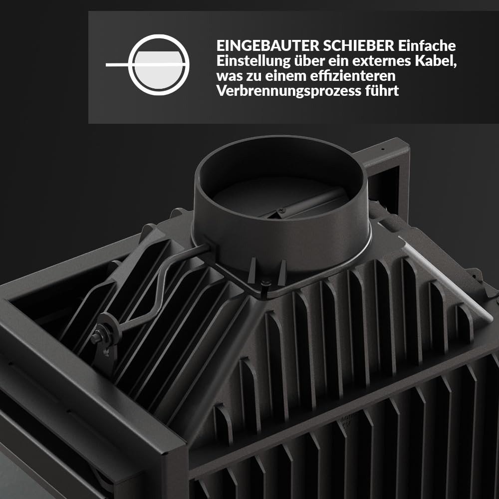 Kratki Home Simple Box Kamin-Ofen Stahl-Verkleidung weiß 2-Seitig Türanschlag rechts Fertig-Bausatz 8kw Bauart 2 200mm Agbasstutzen-Durchmesser BImSchV 2 Kratki Home Simple Box Kamin-Ofen Stahl-Verkleidung weiß 2-Seitig Türanschlag rechts Fertig-Bausatz 8kw Bauart 2 200mm Agbasstutzen-Durchmesser BImSchV 2