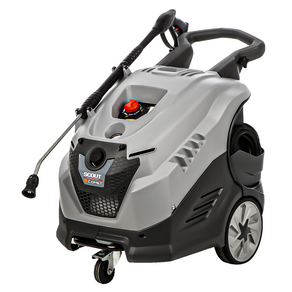 profi heißwasser hochdruckreiniger comet scout 150 classic elektrisch max. druck 150 bar